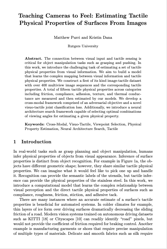 Front page of research paper